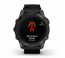 Garmin EPIX PRO (Gen2) Sapphire Edition 47mm Titanium con cinturino in pelle 010-02803-30
