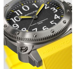 Hamilton khaki navy belowzero auto titanium H78535380