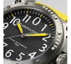 Hamilton khaki navy belowzero auto titanium H78535380