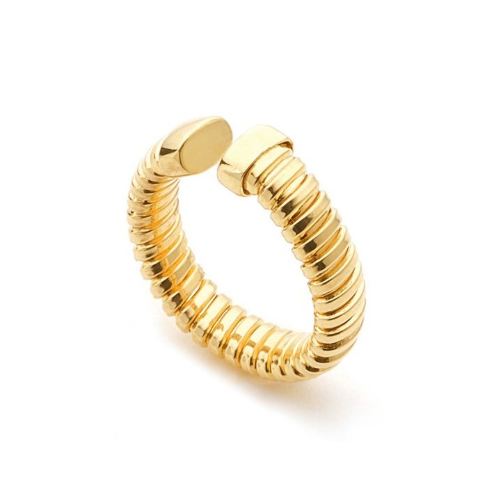 Anello Tubogas in argento dorato 925 700YAF2420000-6496 UNOAERRE