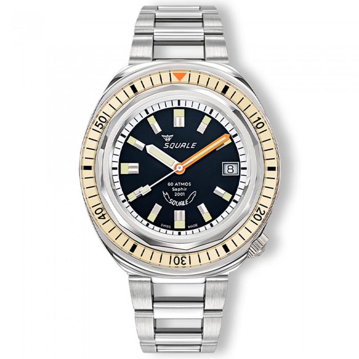 Squale 2001 Heritage Sand 2001BEBK.AC