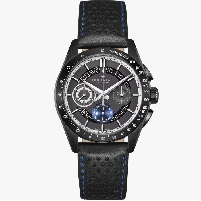 Hamilton jazzmaster performer auto chrono 42 PVD H36646780
