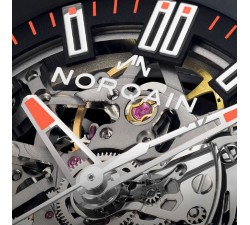 Norqain Independence Wild One Skeleton 42 mm Coral Ref. N3000.07Q31.B13 – Automatico COSC