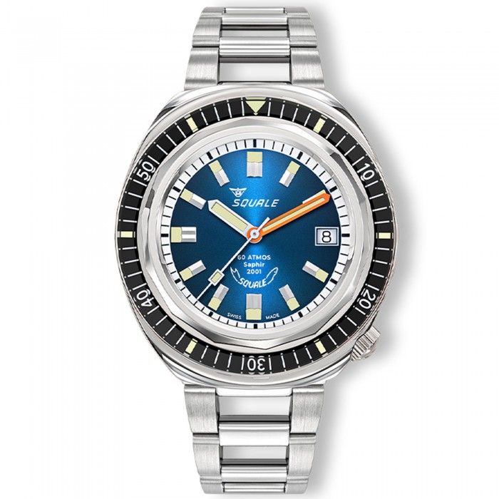Squale 2001 Sunray Blue 2001BKBL.AC