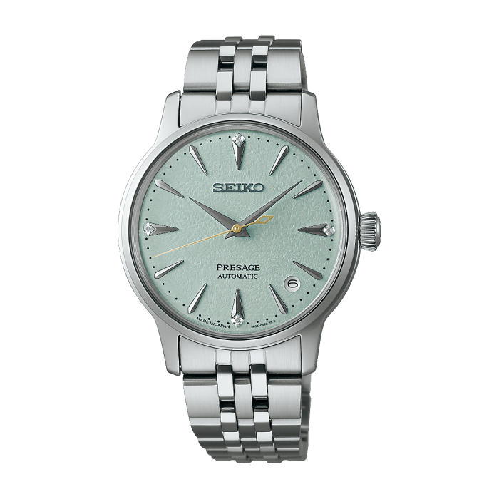 Seiko SRPL63J1 – Orologio Automatico Donna Presage Cocktail Frozen Mojito con Diamanti
