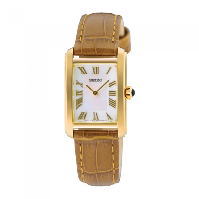 Seiko SWR100P1 – Classic Ladies Quartz 22×32 mm