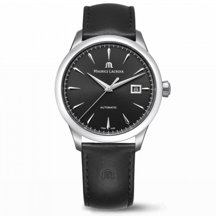 Maurice Lacroix 1975 Automatic 40 mm – Acciaio, Quadrante Nero – Ref. 756008-SS001-330-2