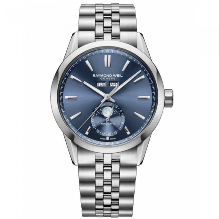 Raymond Weil Freelancer Calendario Completo Fasi Luna 40 mm – Ref. 2766‑ST‑50001