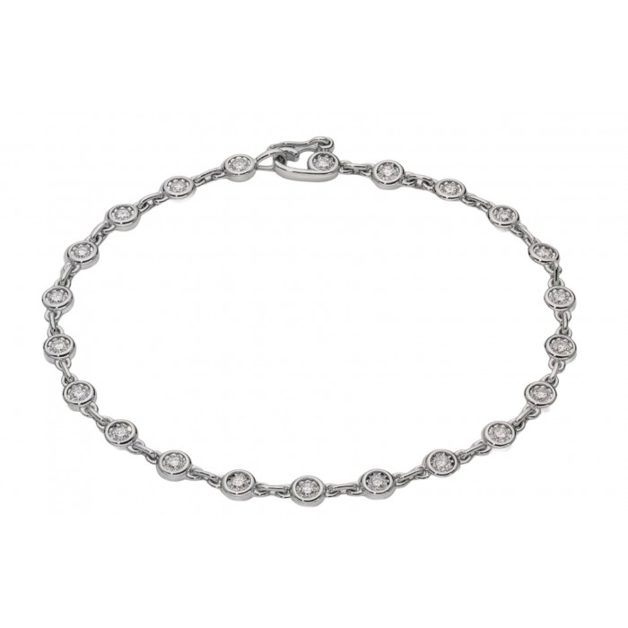 Bracciale snodato con diamanti in oro 18Kt DBF12864.S066 DonnaOro Jewels