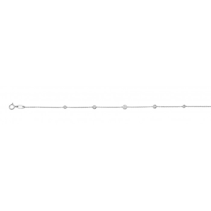 Bracciale Vivace con diamanti in oro bianco 18Kt  LBF12257.005 DonnaOro Luce