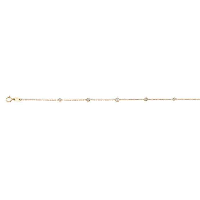 Bracciale Vivace con diamanti in oro giallo 18Kt  LBF12258.005 DonnaOro Luce