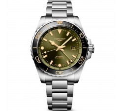 Longines HydroConquest GMT Ref. L3.890.4.06.6 vista frontale