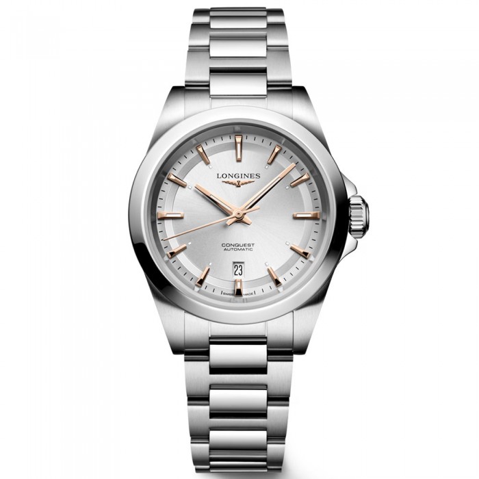 Longines Conquest 30 mm Silver Ref. L3.320.4.72.6