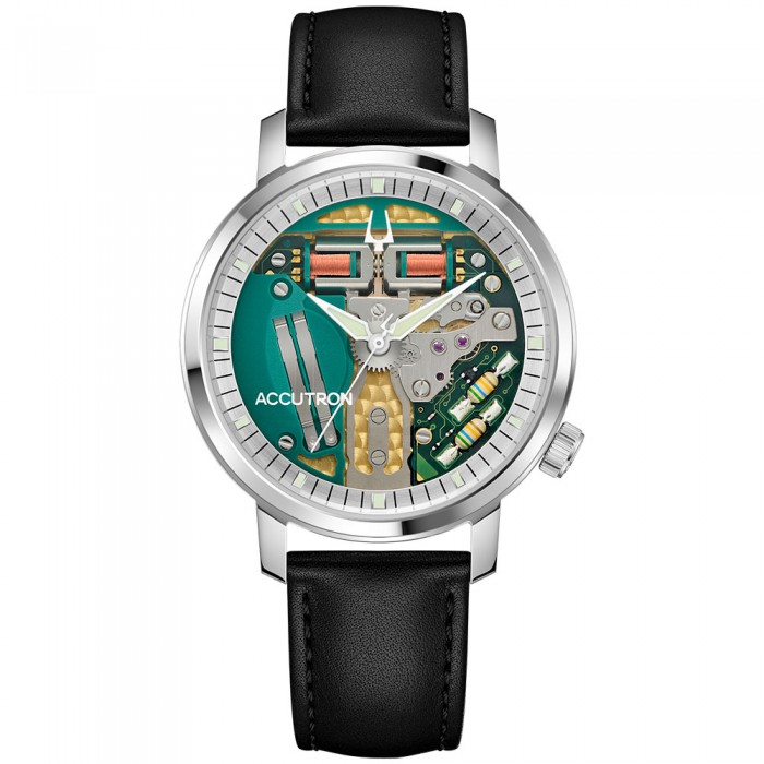 Bulova Accutron Spaceview 314 39 mm Acciaio Ref. 26A211 – Movimento a Diapason 360 Hz