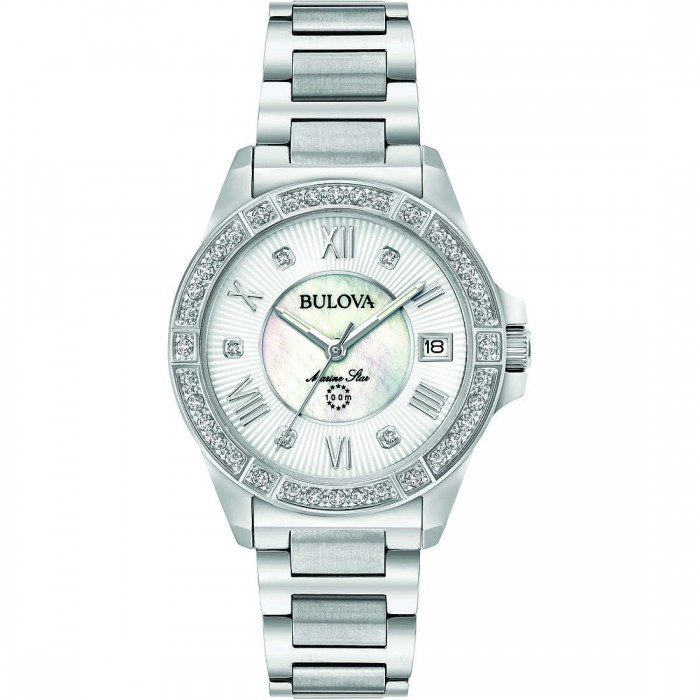 Bulova 96R232 Orologio Marine Star Diamond da donna